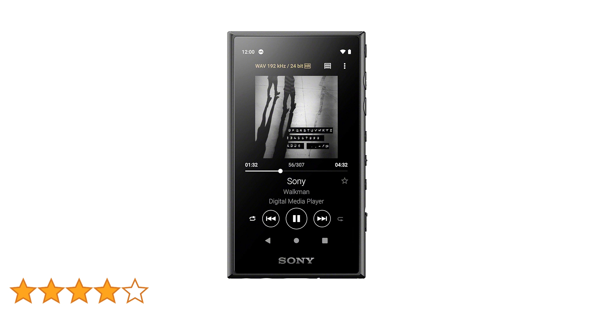 ポータブルプレーヤー SONY DEGITAL MEDIA PLAYER NW-A105 Leitor de MP3 Sony Walkman NW-A105 de alta resolução de 16